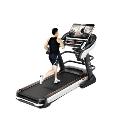 China Commercial YPOO semi comercial hotel gym luxury pro electric fitness treadmill for sale