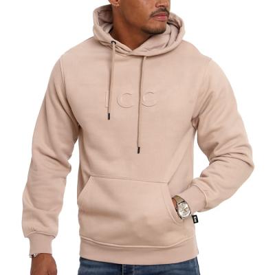 China Free Size Anti-Wrinkle Hot Sale Custom Embossed Logo Plain Solid Hooded Sweatshirt Long Sleeve Men's 100% Cotton Jumper Hoodies And Women's Jumper Hoodies for sale