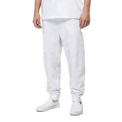 China Anti-wrinkle Fashional Sports Pants Slim Fit Running Sweatpants White Fleece Jogger Pants Mens Trousers for sale