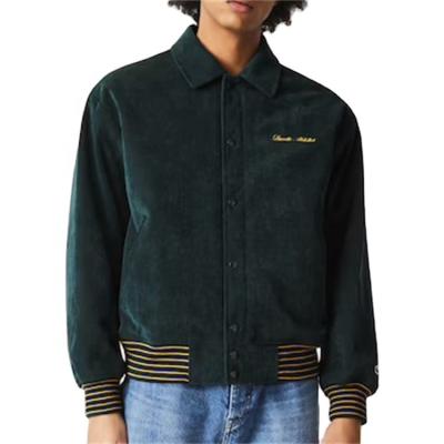 China QUICK DRY Customize Unisex Loose Fit Corduroy Bomber Jacket With Quilted Lining for sale