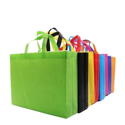 China Eco Friendly Non Woven Handled Bag Standard Size 35w*25h*10d cm for sale