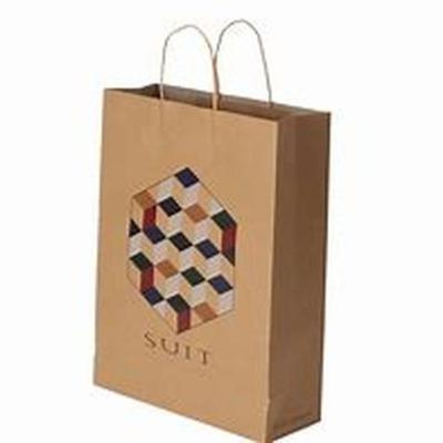 China Eco - Friendly Hot Sale Product Customized Kraft Paper Food Packaging Takeaway Bags for sale