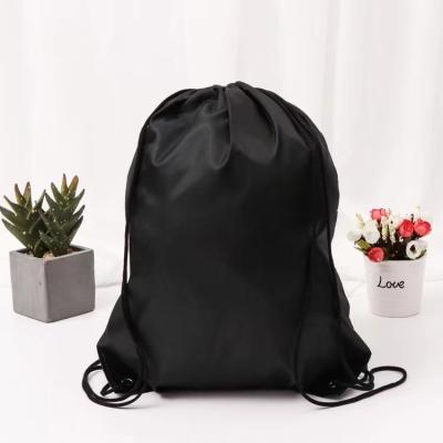 China High Quality Nylon Rope Handle Drawstring Bag With 34*42cm Stock Available for sale