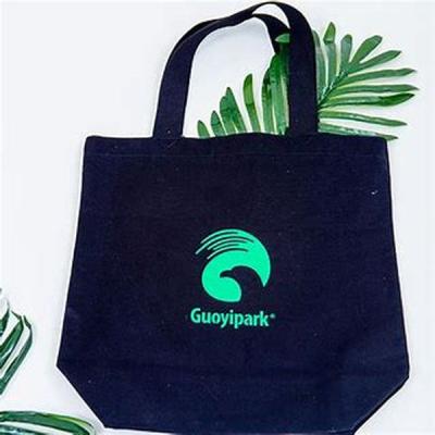 China Eco-Friendly Fashion Logo Cotton Canvas Tote Bag Eco-Friendly Custom Made For Purchasing for sale