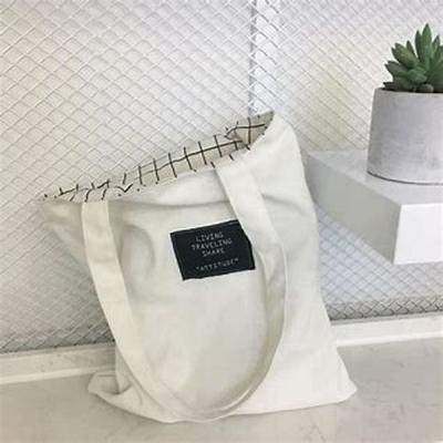 China Eco - Friendly Natural Recycled Cotton Bag &Custom Canvas Shopping Tote Bag for sale