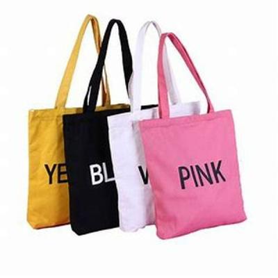 China Eco-friendly high quality custom made large eco canvas beach bag cotton bag canvas tote bags with pockets for sale