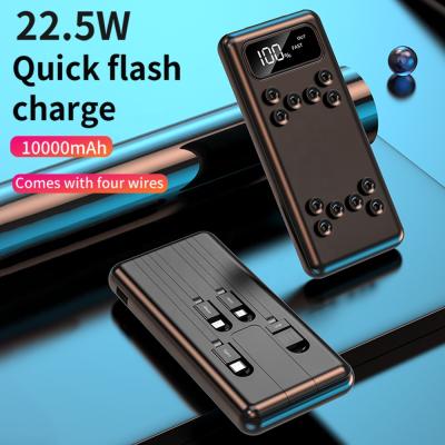 China Whole Sale High Quality Portable 10000mAh magnetic Charger Qi 5W Fast Charge Wireless mobile power supply Sucker wireless charge for sale