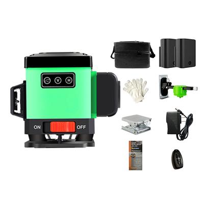 China Green Lazer Level Beam Laser Cross 16 Line Self Leveling 360 Degree 30*20*15cm Construction 4d Auto Rotary Nivel Laser Level 30*20*15cm Machine Tool for sale