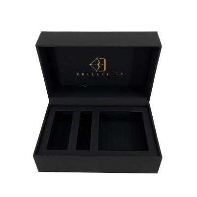 China Handmade Luxury Custom Logo PU Paper Cardboard Makeup Perfume Leather Cosmetic Packaging Gift Box for sale