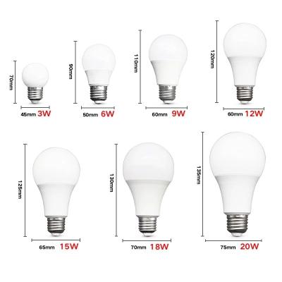 China LED Bulb E27 E14 20W 18W 3W Lampada LED Spotlight AC 220V Bombilla INDOOR Lighting for sale