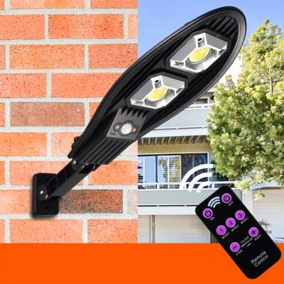 China ROAD Street Lights Security Lighting Solar Outdoor Waterproof Smart Wall Lamp Control Lamp for sale