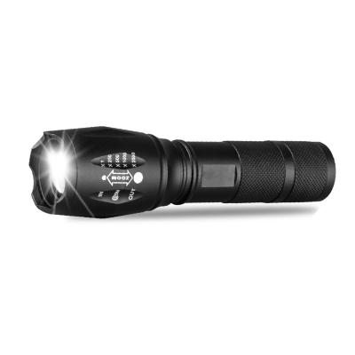 China Water Resistant T6 LED Flashlight Camping Torch Handheld Adjustable Zoom Tactical Flashlight 1000 Lumen Flashlight for sale