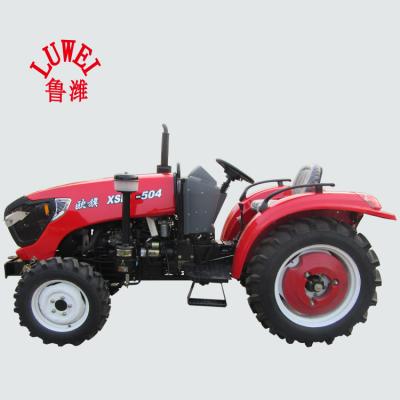 China Best price china 4wd 4x4 504 50hp 50 luke use hoe machine rear tractor normal chinese cheap horsepower 4wd agricultural for sale