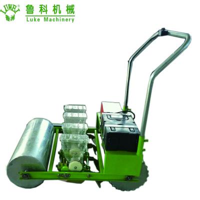 China Seeder LUC 4-10 rows 7hp motor manual small seed planter onion seed planter vegetable machine for sale for sale