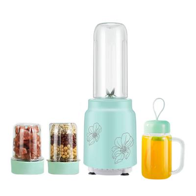 China Motor Factory Price Pure Copper OEM Customized Multi Blender Juicer Set 4 in 1 Function with Mason Jar for sale