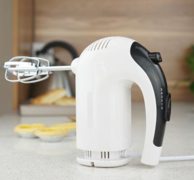 China OEM 300w Electric Handheld Food Grade Food Powder Mixer Cake Egg Beater Blender Machine Ejector Button Home Appliance for sale