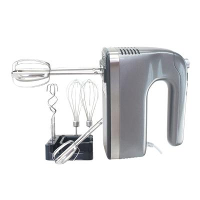 China Beater Ejector Button Digital Display Hand Mixer Egg Beater Food Mixer with 400W DC Electric Motor 5 Minutes 9 Timing Function Speeds for sale