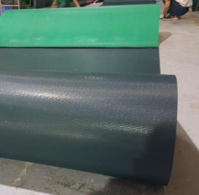 China Working line PVC conveyor belts for ceramic, granite, marble, quantz industry, conveyor belt for sale