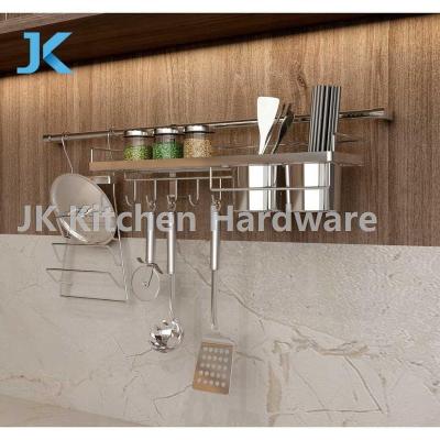 China Factory Price Wholesale Modern JK Set B Wall Mounted Kitchen Hanging Rack for sale