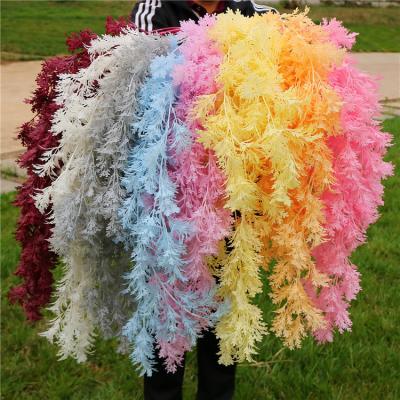 China Wedding IFG 3.5feet Artificial Ceiling Flowers Fog Grass Plastic Flower For Wedding Ceiling Decoration for sale