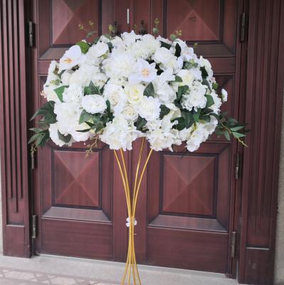 China 100% Natural Looking Artificial Decoration Flower Ball Centerpiece For Wedding for sale