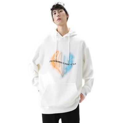 China Fashion Anti-Wrinkle Long Sleeve Longer Sportswear Pullover Hoodies High Quality Men's Sublimation Sweater No Hood White Dear White for sale