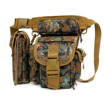 China Outdoor Camouflage Fishing Outdoor Waist Bag Travel Cycling Bolsas Tactical De Cinturon Multifunction Tactical Waist Bag for sale