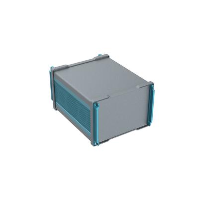 China GOF Electronic Industrial Custom Supply Amplifier Enclosure Rack Mount Aluminum Mobile Chassis Serverv Box For Instrument for sale