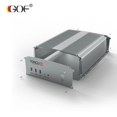 China Custom Parts GOF 234*80.6-250mm Electric Enclosure DIY Aluminum Battery Electronic Junction Box Housing for sale