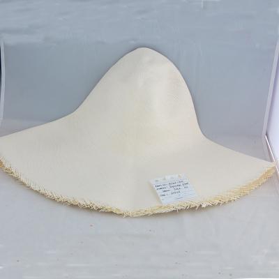 China Character 5bu Bangora Cap Body With Vent Best Selling Bangora Straw Hat for sale