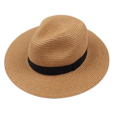 China Cheap Fashion Design Lightweight Panama Straw Hat Folding Panama Hat Paper, Paper straw for sale