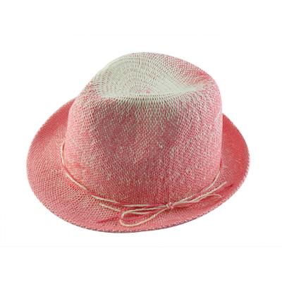 China High quality handmade wholesale character summer beach color straw hat sombrero sun pink hat woven straw bucket hat for sale