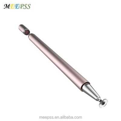 China High Quality Mobile Phone Stylus Pens for Touch Screens 2 in 1 Aluminum Metal Stylus Pen for sale