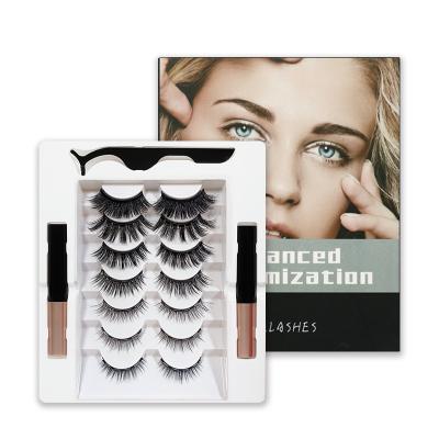 China Natural Hot Selling New False 3d Mink False Eyelashes With Private Label Packaging for sale