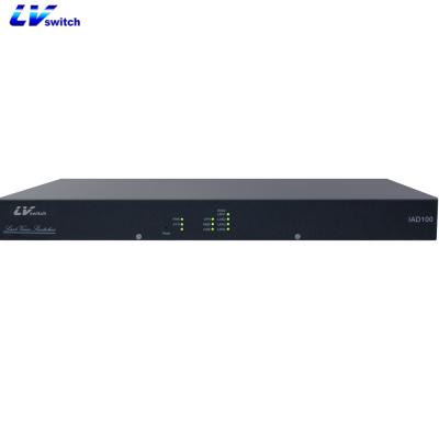 China Cost Effective Telecom LVswitch 16 Analog Fxs Gateway IAD100-16S IPPBX System Voice Gateway for sale