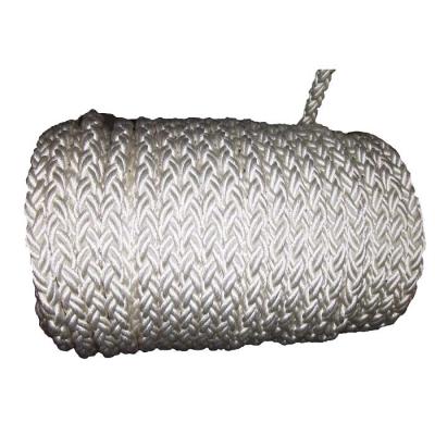 Chine Corde en nylon de dock de 12 brins pour le remorquage de port produit hydrofuge de 64mm x de 220m à vendre