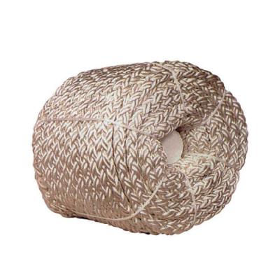 Chine 60mm x 220m ligne en nylon d'ancre de 3 brins, sac tissé par corde en nylon de 8 tresses emballé à vendre