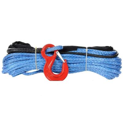 China De blauwe Kabel van de Vezelkruk, Offroad 10k pp Nylon Kabel Geweven Ingepakte Zak van 4x4 Te koop