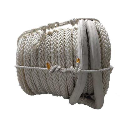 China Defense Industry Atlas Mooring Rope 72mm X 220 Meters High Break Strength for sale