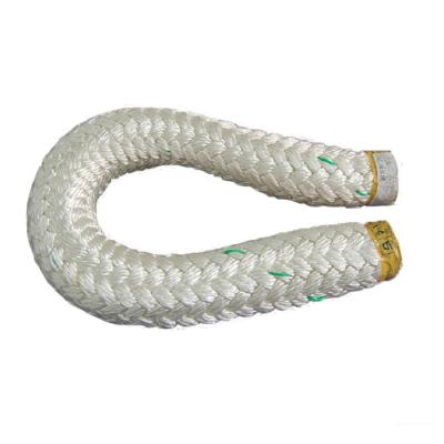 China 220 Meters Solid Braid Nylon Rope , Three Strand Nylon Dock Lines Free Sample for sale