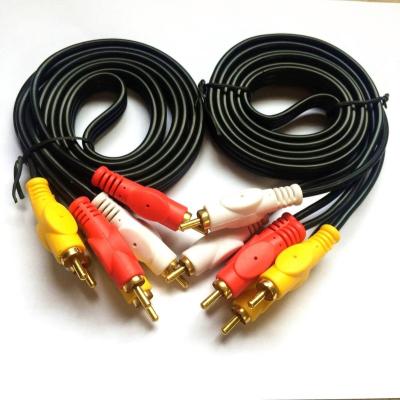 China VCD player 1.5m audio cable 3rca and sexy video for sale