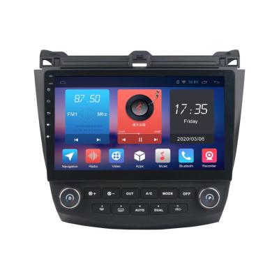 China GPS 10.1 inch Android 10.0 4+32G car dvd for Honda Accord 7 2003-2007 GPS WiFi OBD2 radio navigation multimedia players for sale