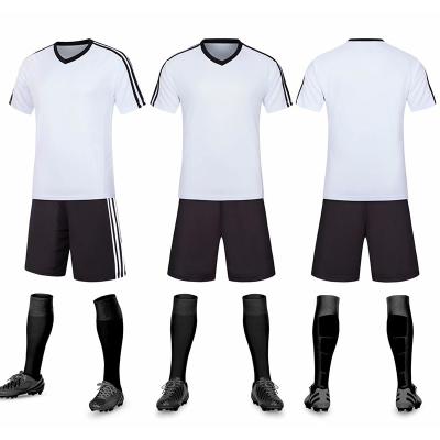 China Sets Sublimation Customized Breathable Soccer Uniforms Stretch Quick Dry Soccer Jersey Wear for sale