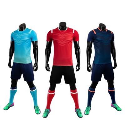 China Quick-drying wholesale soccer jersey loose breathable football uniform wear for sale