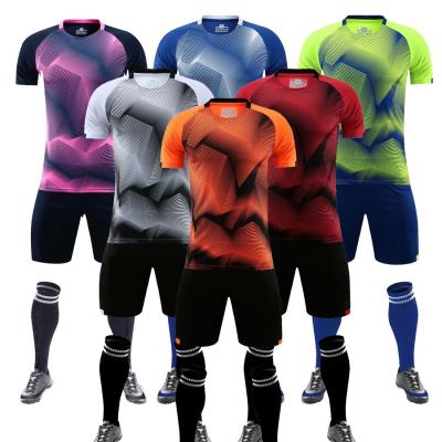 China Quick-drying Classic Football Jersey Breathable Soccer Wear Uniform for sale