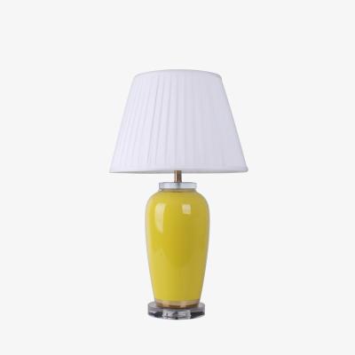 China Light luxury simple sofa decoration traditional chinese living room creative ceramic table lamp for sale