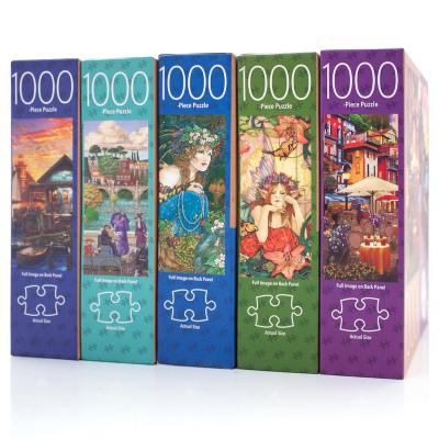 China Cartoon Toy OEM Customized Art 1000 Puzzles For Adult Pieces for sale