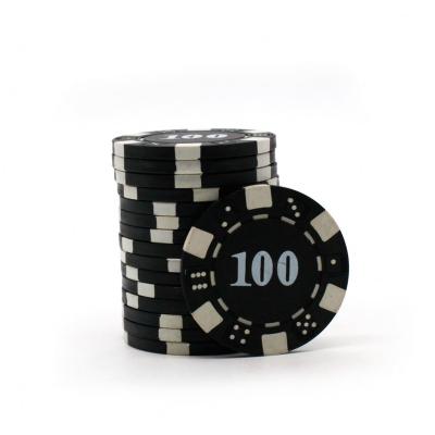 China Custom ABS+Iron logo 40mm casino ABS iron casino poker chips set for sale