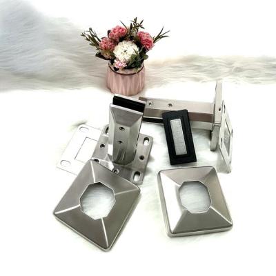 China 2205 316 Stainless Steel Modern Adjustable Glass Brooch for sale