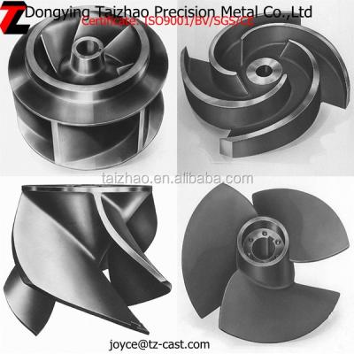 China Customized Customized High Precision Pump Impeller For Water Pumps for sale